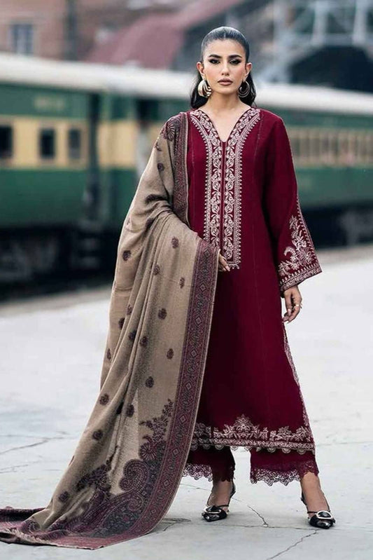 DFW-1028 Izel Embroidery 3PC Dhanak Suit