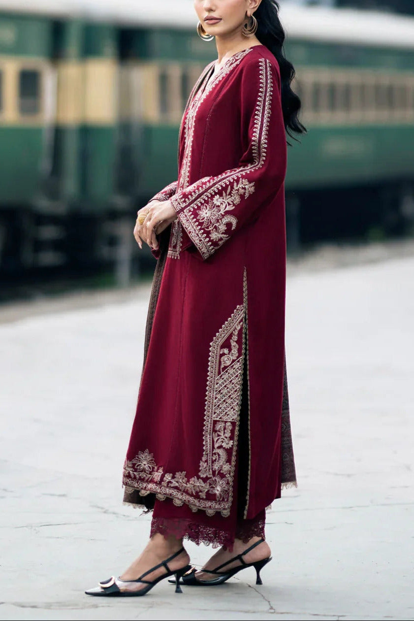 DFW-1028 Izel Embroidery 3PC Dhanak Suit