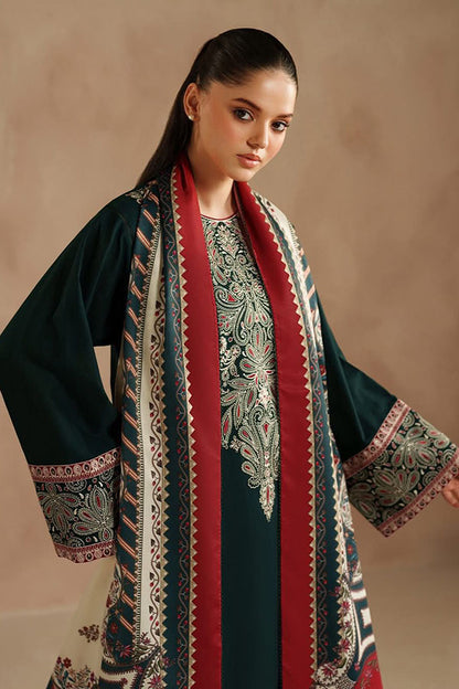 DFW-1197 Jazmin Embroidery 3PC Dhanak Suit