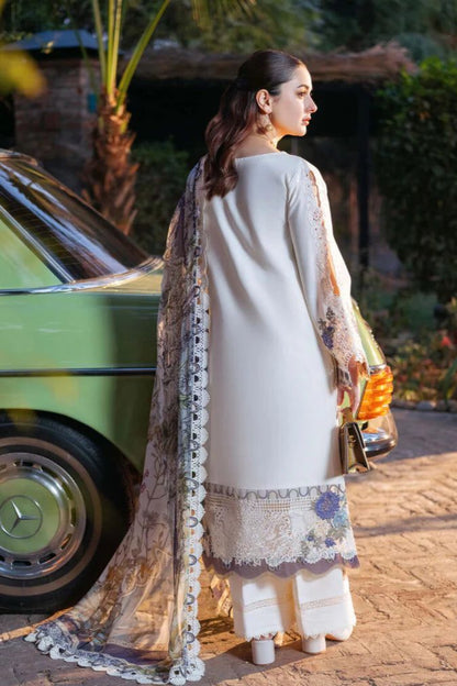 DFW-1022 Jade Heavy Embroidery 3PC Dhanak Suit