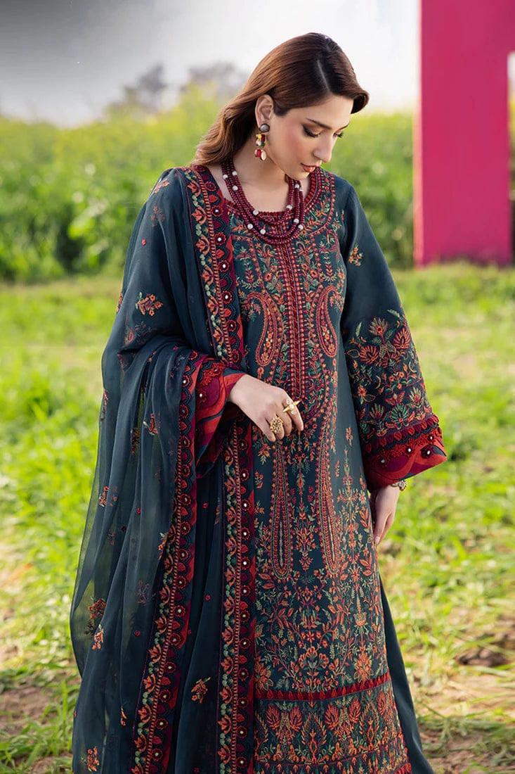 DFW-1251 Asim Jofa Heavy Embroidery 3PC Dhanak Suit