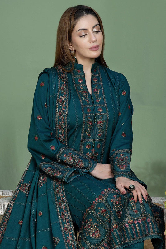 DFW-274 Noor-e-Fajar Heavy Embroidery 3Pc Lawn Dress