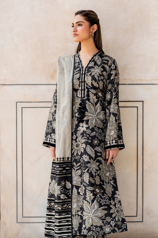 DFW-512 Baroque Embroidery 3Pc Lawn Suit