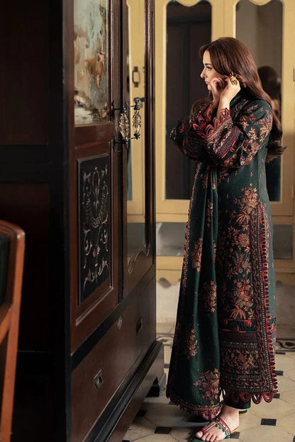 DFW-1185 Asim Jofa Heavy Embroidery 3PC Dhanak Suit