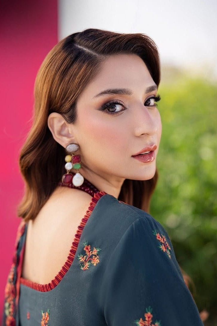 DFW-1251 Asim Jofa Heavy Embroidery 3PC Dhanak Suit