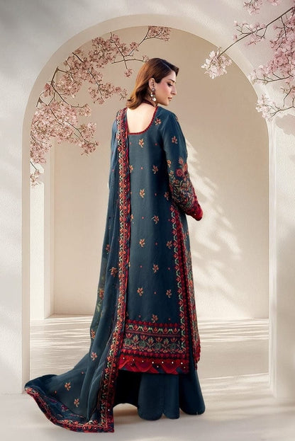 DFW-1251 Asim Jofa Heavy Embroidery 3PC Dhanak Suit
