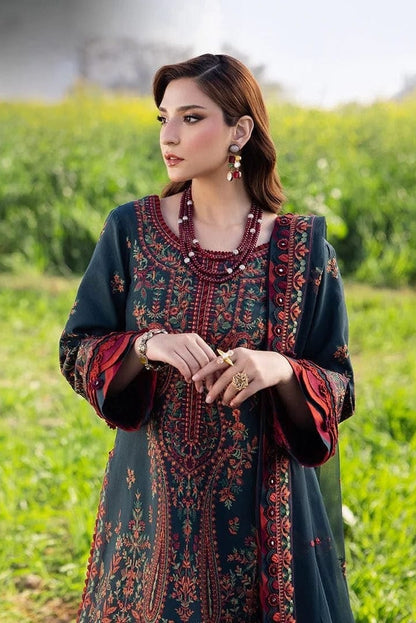 DFW-1251 Asim Jofa Heavy Embroidery 3PC Dhanak Suit