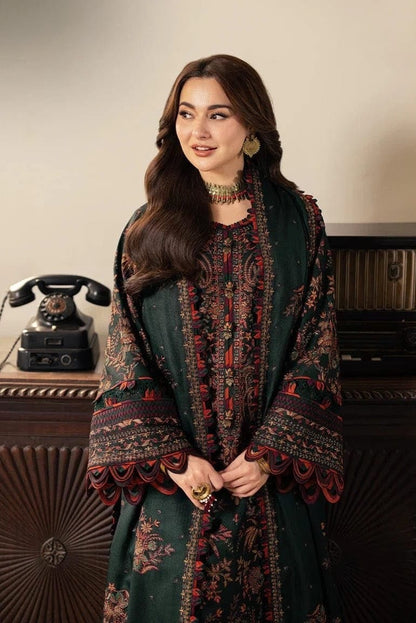 DFW-1185 Asim Jofa Heavy Embroidery 3PC Dhanak Suit