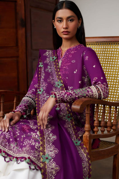 DFW-1186 Elan Heavy Embroidery 3PC Dhanak Suit