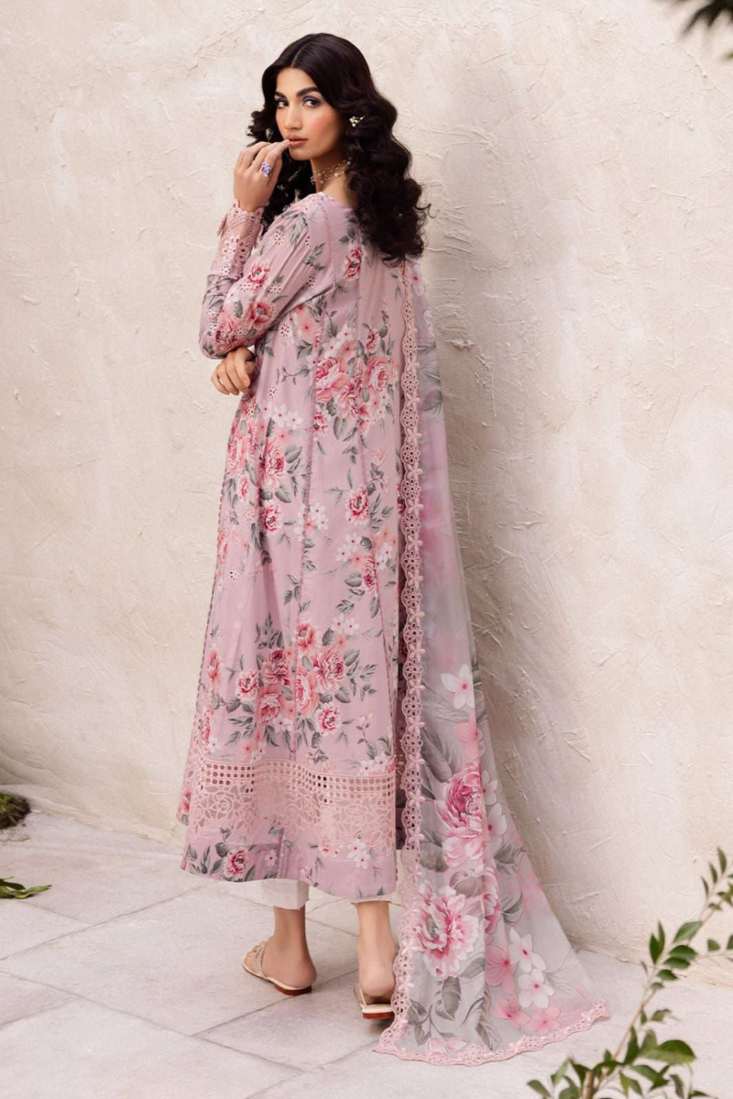 DFW-449 Iznik Embroidery 3Pc Lawn Suit