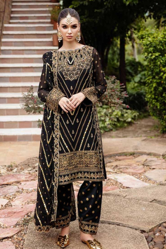 DFW-95 Imrozia Unstitched Embroided Lawn Dress