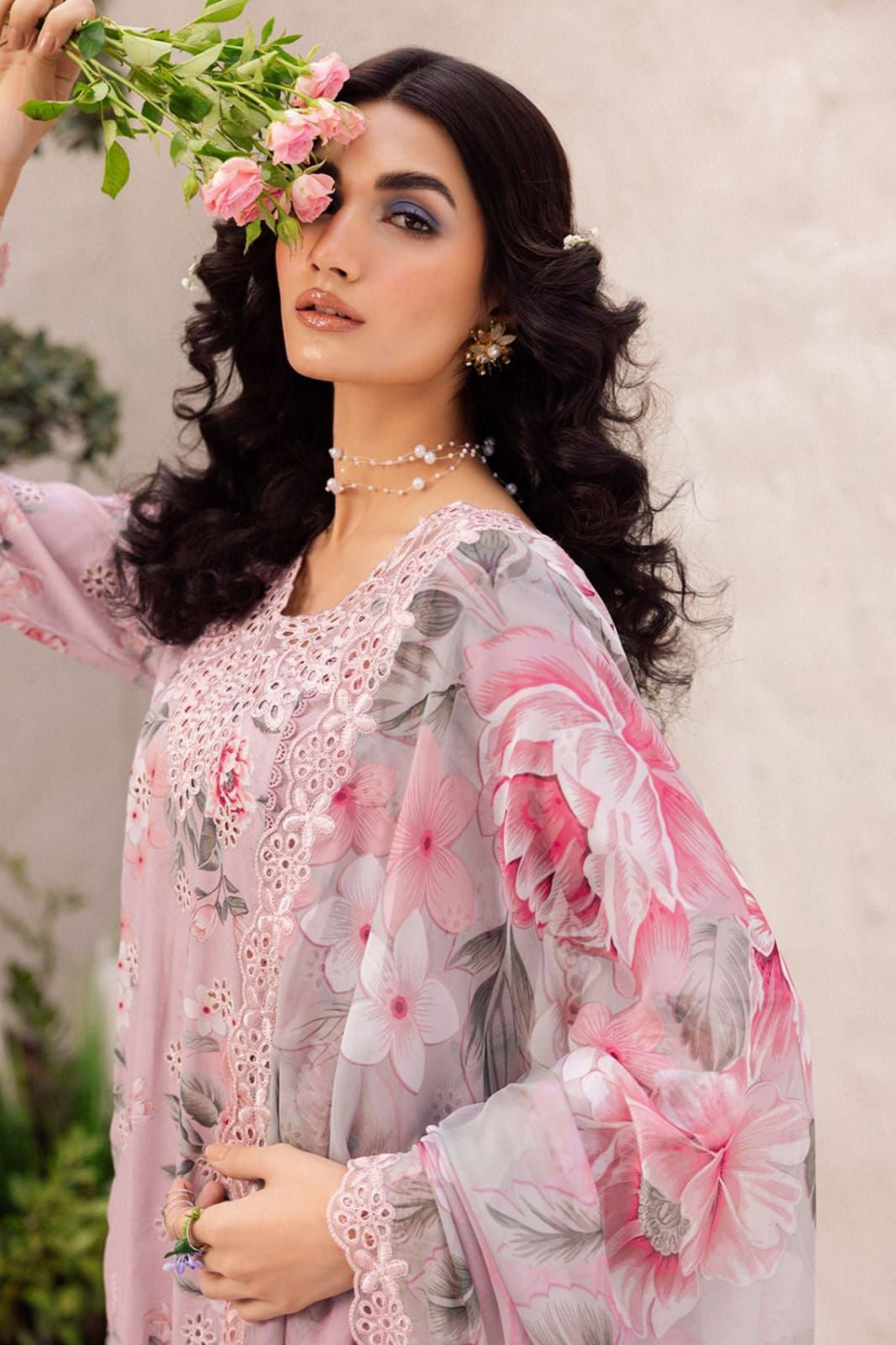 DFW-449 Iznik Embroidery 3Pc Lawn Suit