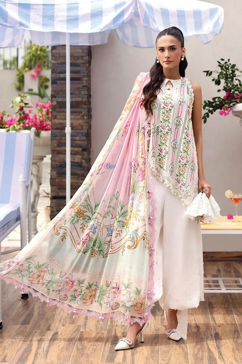 DFY-637 | Maria.b Printed 3Pc Lawn Dress