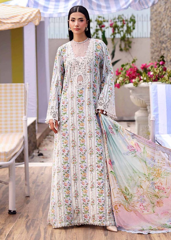 DFY-637 | Maria.b Printed 3Pc Lawn Dress (B)
